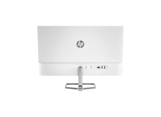 HP M27fw  Ultra slim Full-HD IPS Monitor, Eye Safe , Silver & White